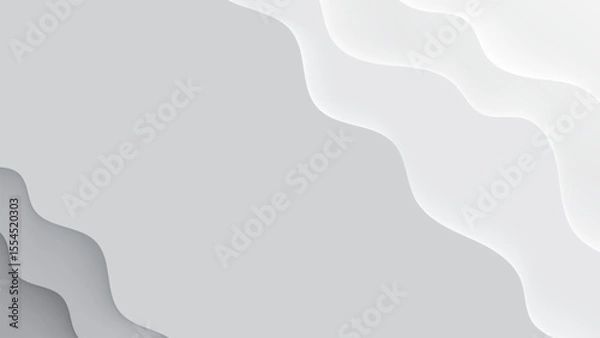 Obraz Abstract Vector Background with White Lines and Minimal Design Elements