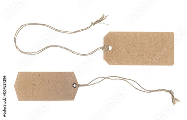 Obraz Old Label, Tag collection isolated on white background. A good set on the theme of shop, sales, clothes.