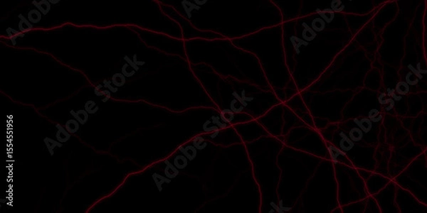 Obraz A polished black marble background with organic veins. Dark red color marble texture black marble background. The natural pattern of the marble adds sophistication and depth to any space it adorns. 
