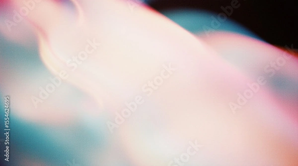 Fototapeta  Close-Up Macro Shot of Silky Fabric Flowing Like Liquid, Featuring Soft Pastel Colors, Calming Abstract Texture, Gentle Lighting, and Depth of Field Blur in Full UHD for Wellness Visuals