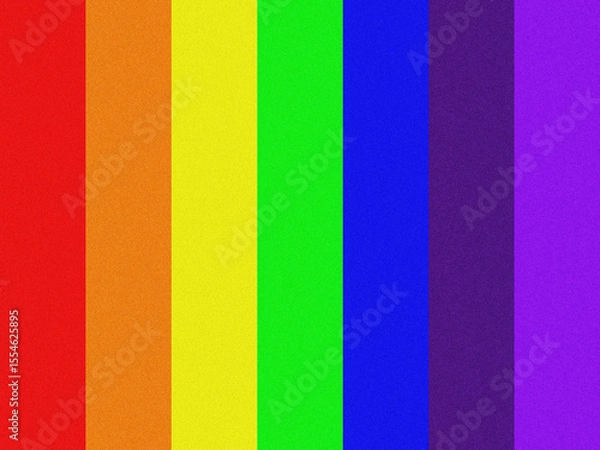 Fototapeta  Colorful Rainbow Striped Background with Grainy Texture