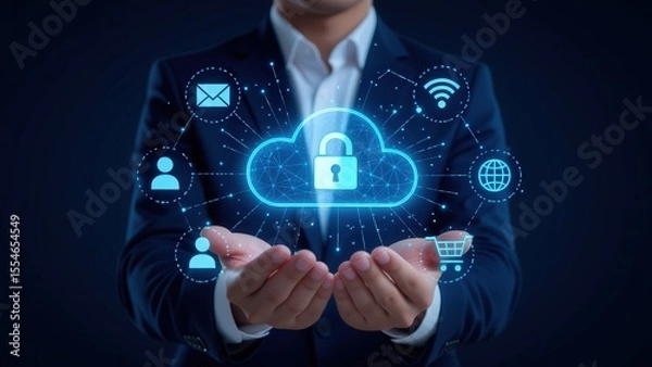 Obraz Cybersecurity in Cloud Computing: Protecting Digital Assets