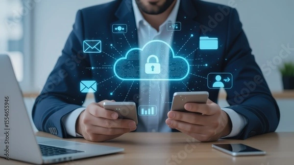 Obraz Secure Cloud Data Management with Mobile Devices in Business Context