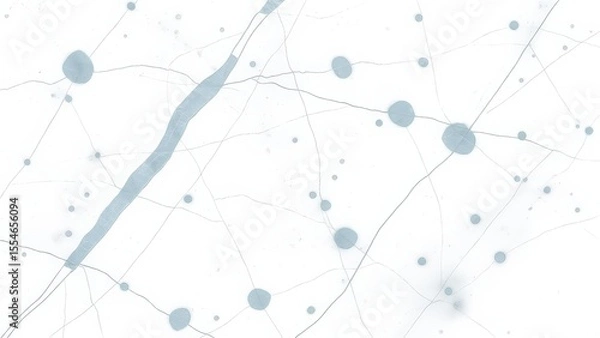 Obraz Abstract Blue and White Marble Texture with Circular Patterns