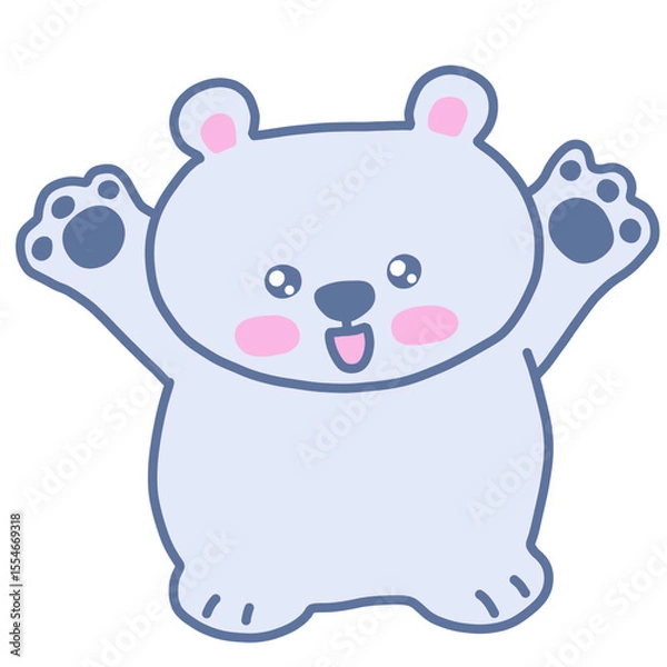 Fototapeta Cute bear