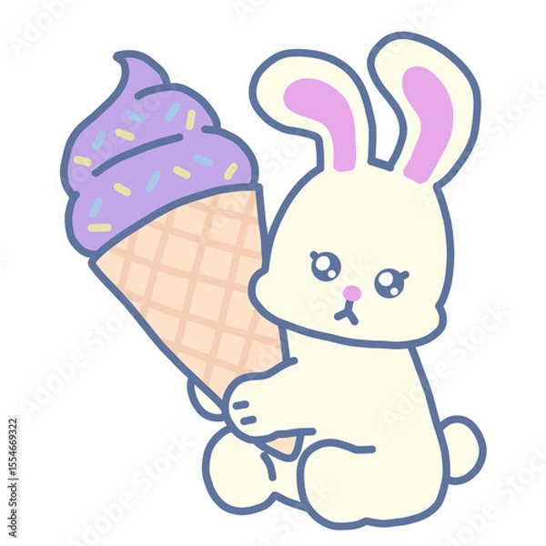 Fototapeta ice cream cone