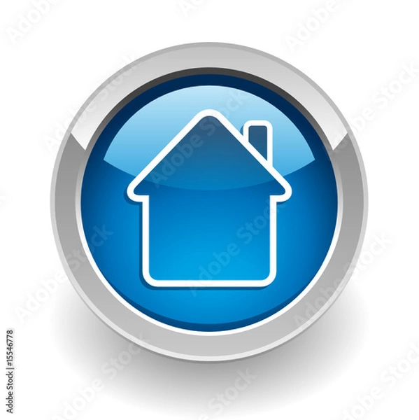 Fototapeta Home button