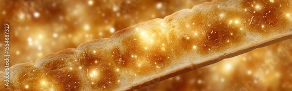 Obraz Abstract Pattern Inspired by Honey Toast Texture and Colors
