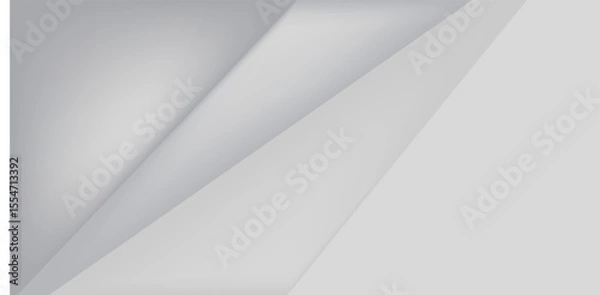 Fototapeta Abstract diagonal silver background with 3d dimensional effect
