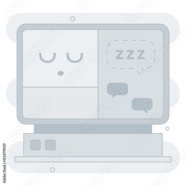 Obraz Empty Comment  Empty States Illustration