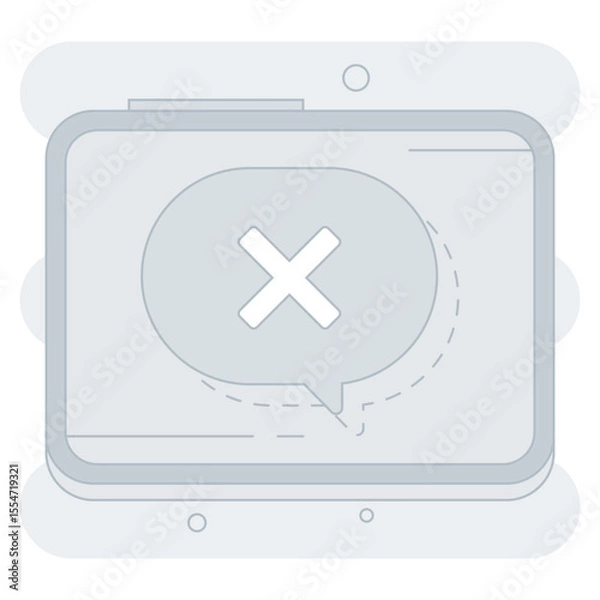 Obraz Empty Comment  Empty States Illustration