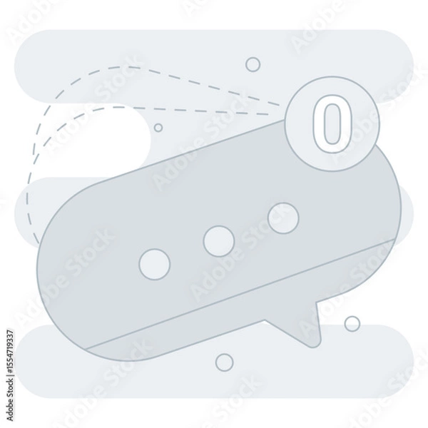Obraz Empty Comment  Empty States Illustration