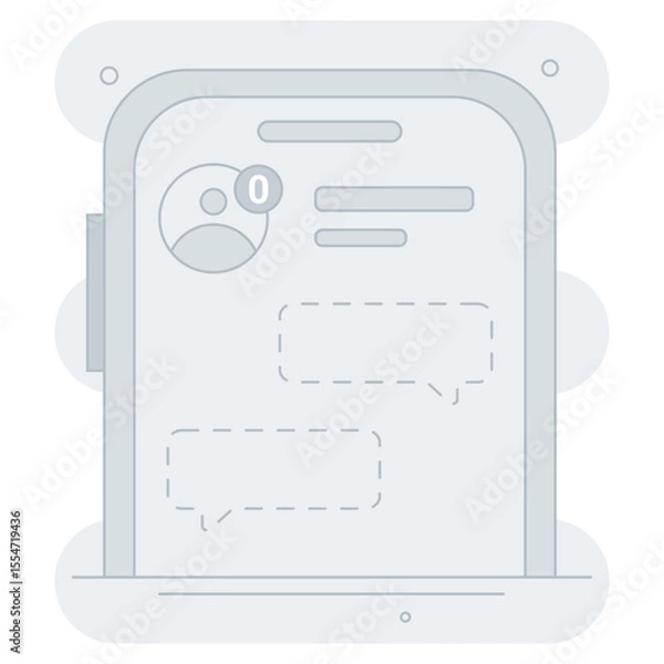 Obraz Empty Comment  Empty States Illustration