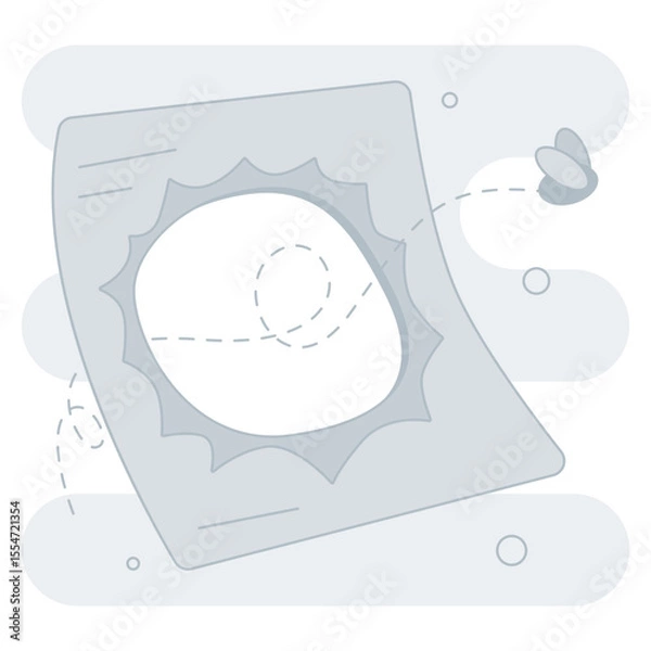 Obraz Empty File  Empty States Illustration