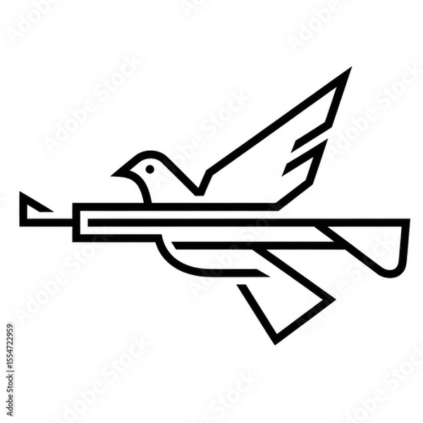 Fototapeta vector war icon