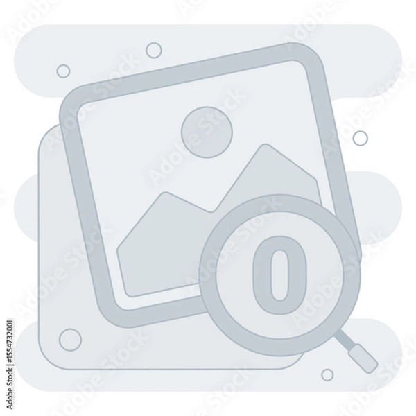 Obraz No Result Found  Empty States Illustration