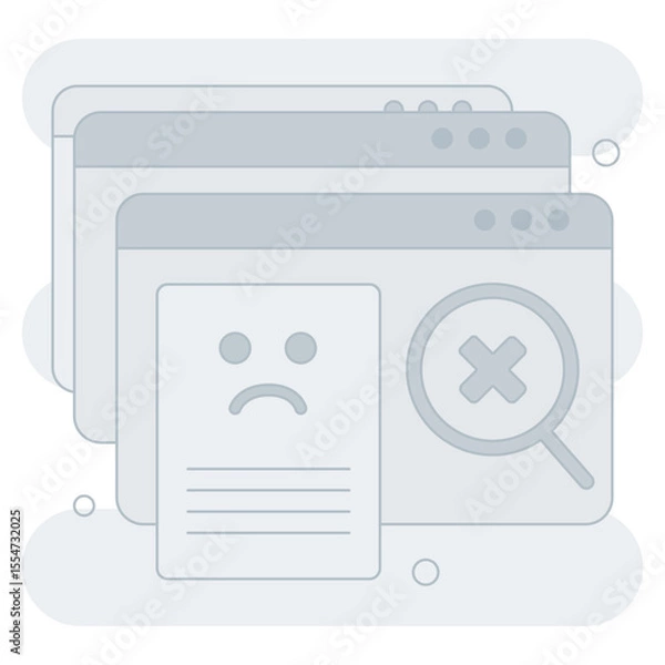 Obraz No Result Found  Empty States Illustration