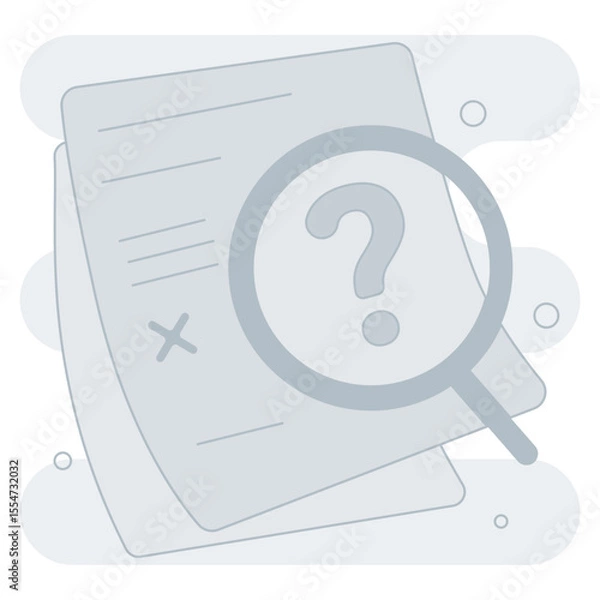 Obraz No Result Found  Empty States Illustration