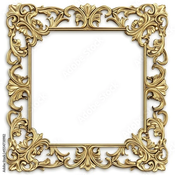 Fototapeta Photo frame on a white background