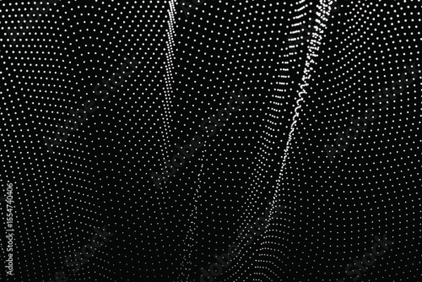 Fototapeta metal grid background . black and white abstract background . halftone