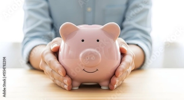 Fototapeta Protecting Your Financial Future A Guide to Smart Saving and Investing