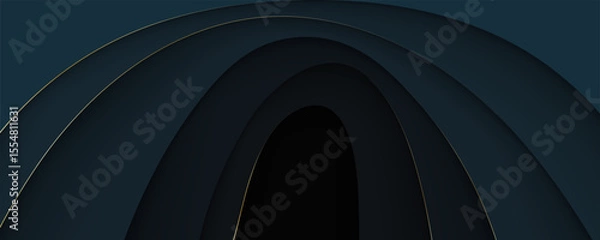 Obraz Abstract Tire Track Background with Dark Texture and Circular Design