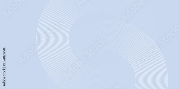Fototapeta Abstract blue art background with circle elements. Digital technology illustrations simple