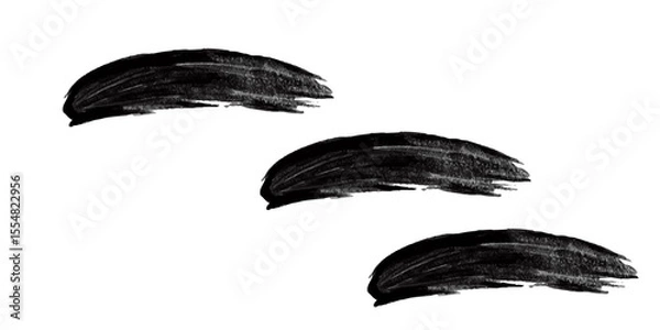 Fototapeta Charcoal splashes  black grunge grain texture  abstract stipple sand effect gradient simple  solated on white background art.