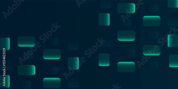 Fototapeta Texture digital technology speed connect blue green background art cyber nano information communication  innovation future tech data  internet network connection good simple abstract