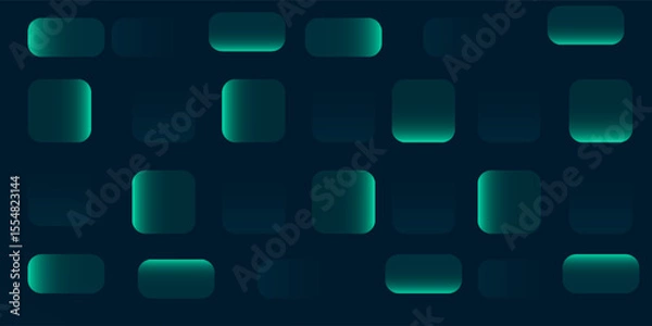 Fototapeta Texture digital technology speed connect blue green background art cyber nano information communication  innovation future tech data  internet network connection