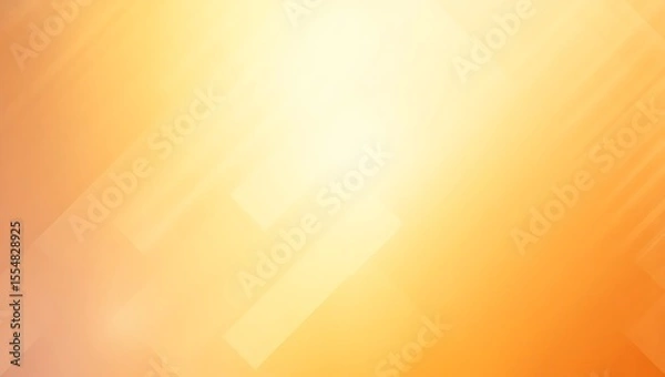 Fototapeta Abstract orange background with lines. Generative Ai