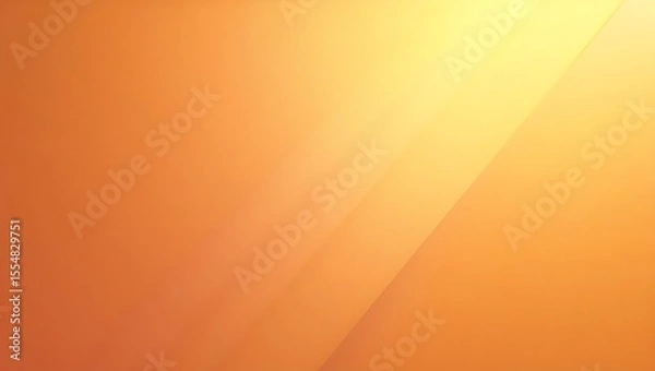 Fototapeta Abstract orange background with lines. Generative Ai