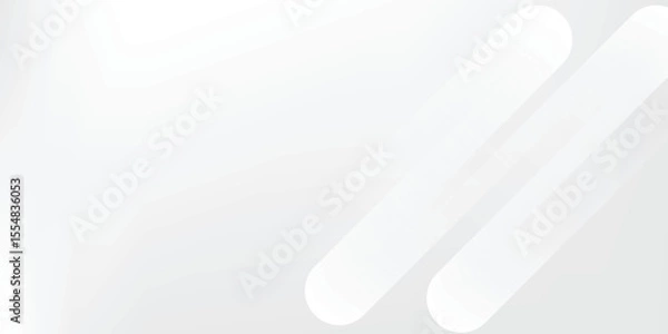 Fototapeta Abstract white background. Minimal geometric white light background abstract design.