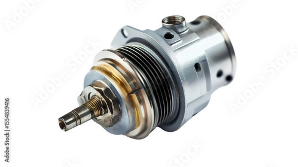 Obraz Starter motor for engine ignition, Transparent background, PNG file