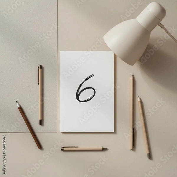 Obraz pen and notebook