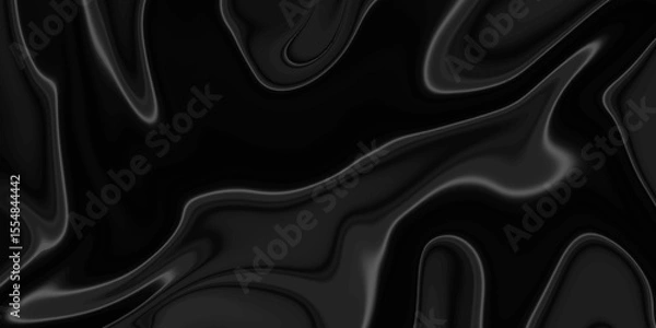 Fototapeta Abstract liquid wave background texture. Trendy dark liquid marble style. Ideal for web, advertisement, prints, wallpapers.