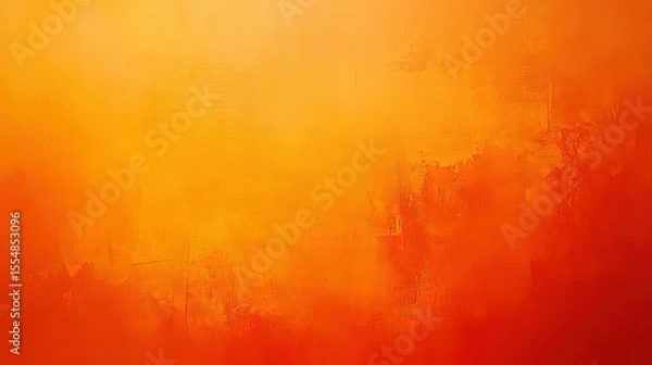 Fototapeta Vibrant orange sunset gradient background, warm, radiant, glowing, smooth, bold, style of motif color field, architecture style contemporary, color scheme orange and red, gradient blend.