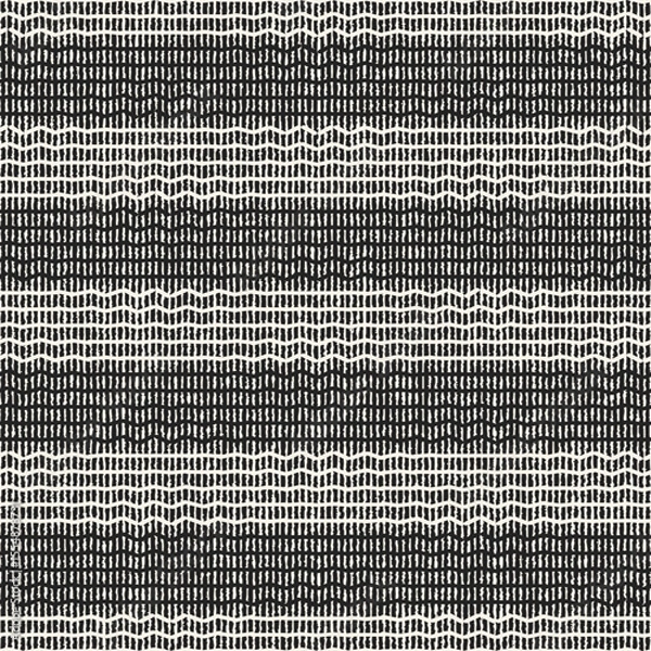 Fototapeta Monochrome Grain Broken Mesh Stripe Pattern