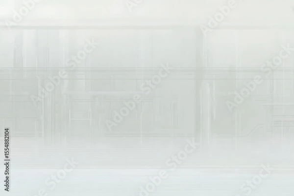 Fototapeta Abstract futuristic white pattern technological design