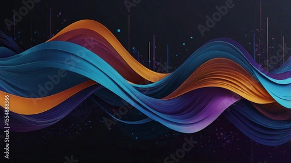 Fototapeta abstract background vector illustration