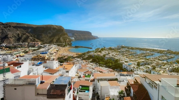 Obraz Scenic View of Puerto Rico, Gran Canaria