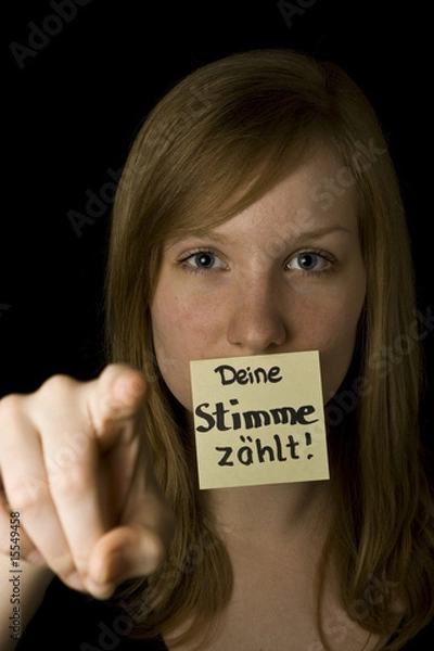 Obraz Deine Stimme zählt