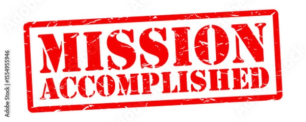 Obraz Mission accomplished