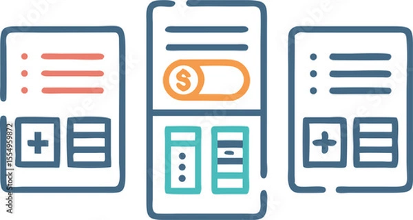 Fototapeta Streamline Your Business Finances  Efficient Budget Management and Expense Tracking Software