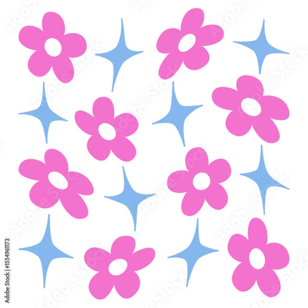 Obraz sparkle daisies 