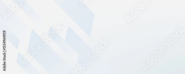 Fototapeta white background with square shape, abstract gray background, modern banner concept. eps 10