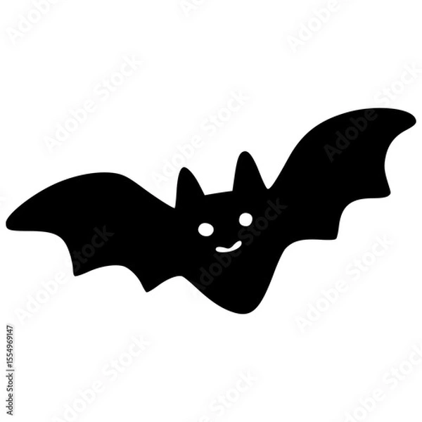 Fototapeta Halloween silhouette bat