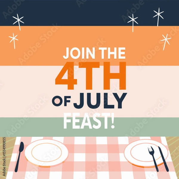 Fototapeta What Makes the 4th of July Special? A Deep Dive Into the History, Traditions, and Meaning Behind America's Independence Day Celebration