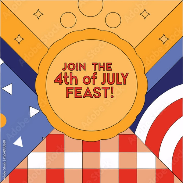 Fototapeta What Makes the 4th of July Special? A Deep Dive Into the History, Traditions, and Meaning Behind America's Independence Day Celebration