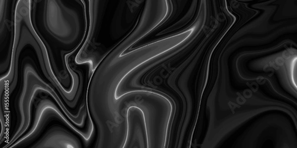 Fototapeta Abstract black and grey color Liquid marble surfaces design. Interiors marble stone wall design High resolution texture. multicolor marble pattern texture natural background.	
